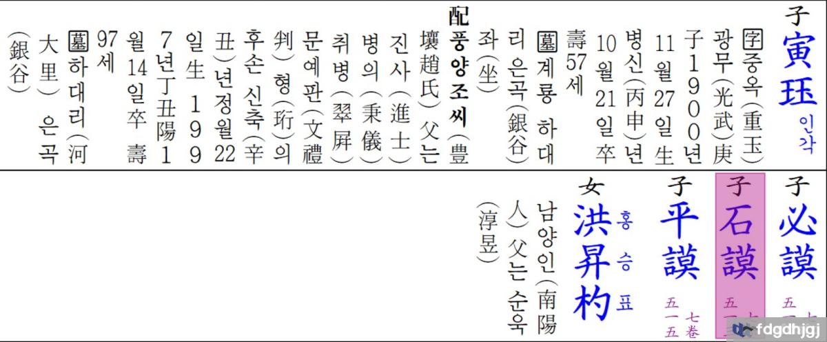 정인각 후손 족보 1.png.jpg